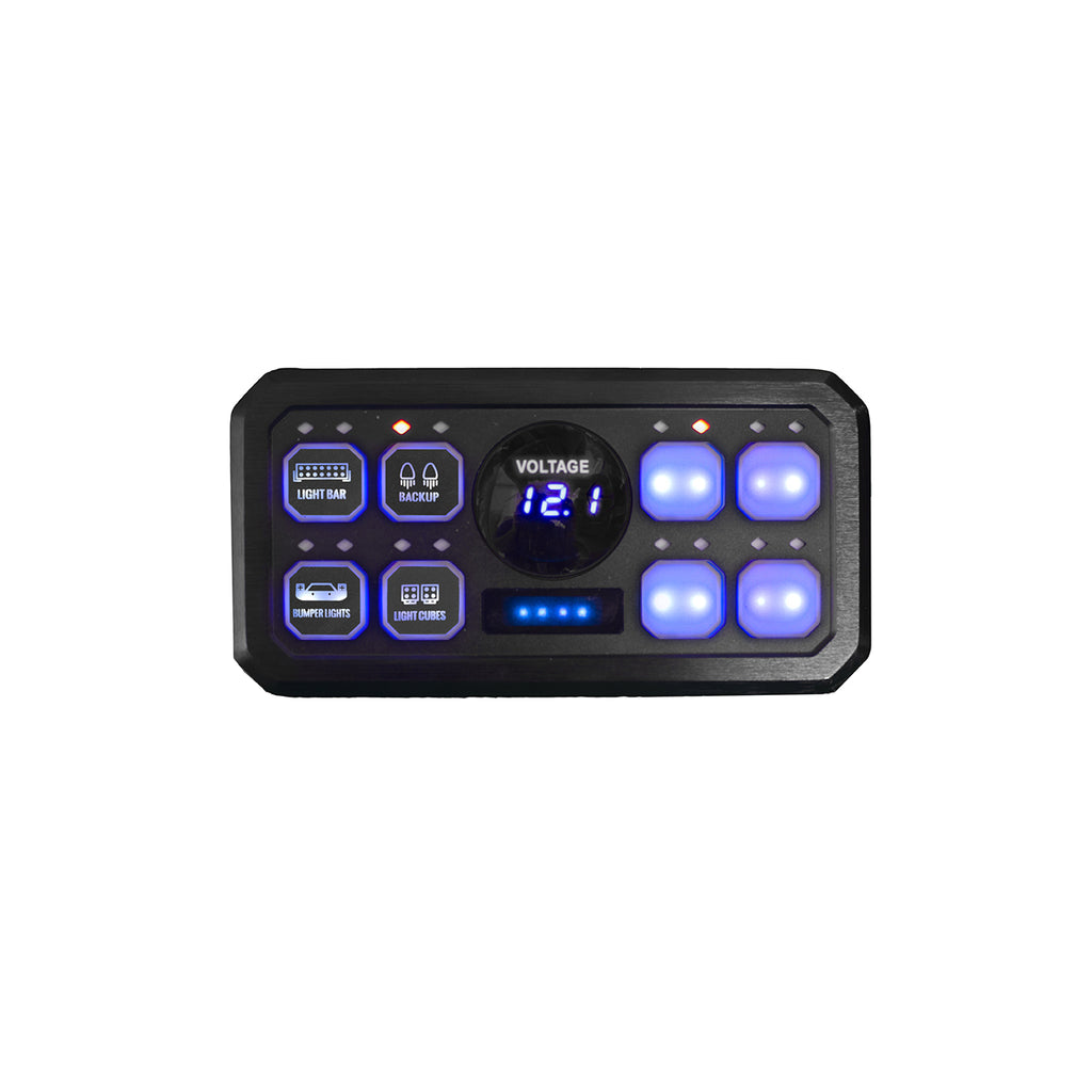8-Button-Auxiliary-Light-Universal-Switch-Panel-With-Slim-Touch-Control-Box