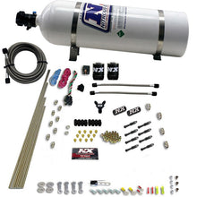 Load image into Gallery viewer, 8-Cyl-Dry-Direct-Port-2-Solenoids-Nitrous-Kit-(200-600Hp)-W15Lb-Bottle