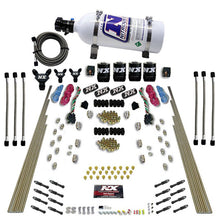 Load image into Gallery viewer, 8-Cyl-Dry-Direct-Port-Dual-Stage-4-Solenoids-Nitrous-Kit-(200-600Hp)-W5Lb-Bottle
