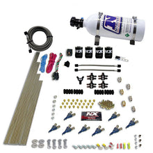 Load image into Gallery viewer, 8-Cyl-Piranha-Direct-Port-4-Solenoids-Nitrous-Kit-(200-500Hp-Efi-Jets)-W5Lb-Bottle