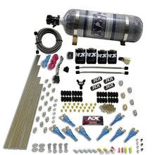 Load image into Gallery viewer, 8-Cyl-Shark-Direct-Port-4-Solenoids-Nitrous-Kit-(200-600Hp)-WComposite-Bottle