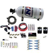 Load image into Gallery viewer, 8-Cyl-Soft-Line-Shark-Rail-Nitrous-Kit-W10Lb-Bottle-Pushloc