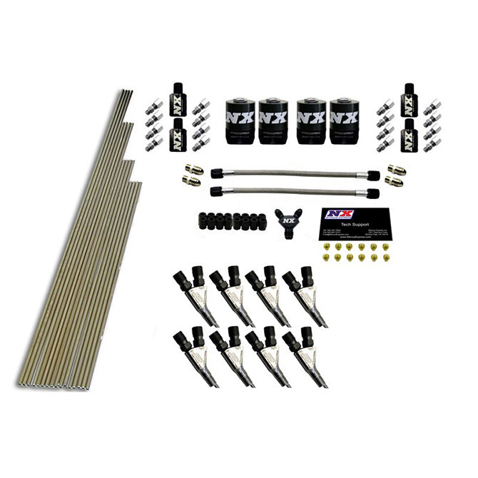 8-Cyl-Std-Nozzle-Intake-Plumbing-Kit-(Incl-Hardware)