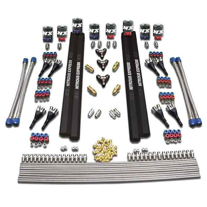 8-Cyl-Sx2-Nozzle-Intake-Plumbing-Kit-(Incl-Hardware)