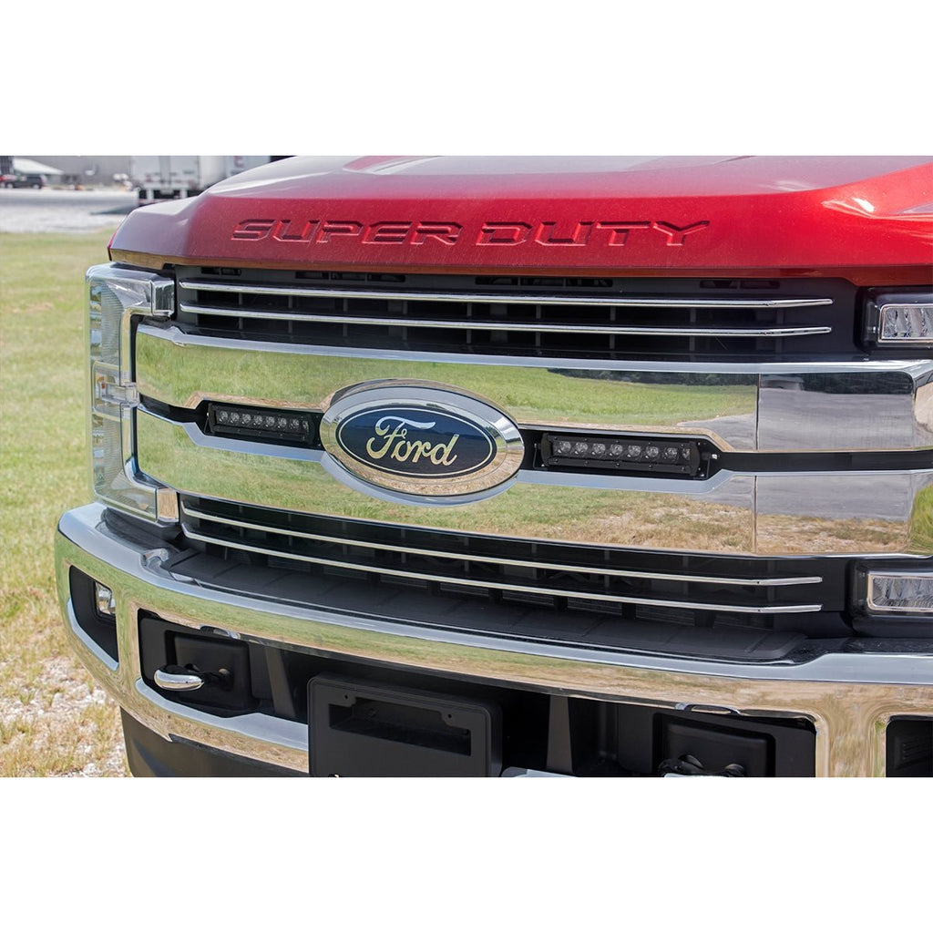 8-Inch-Led-Grille-Kit-Black-Series-17-19-F-250-Lariat-Rough-Country