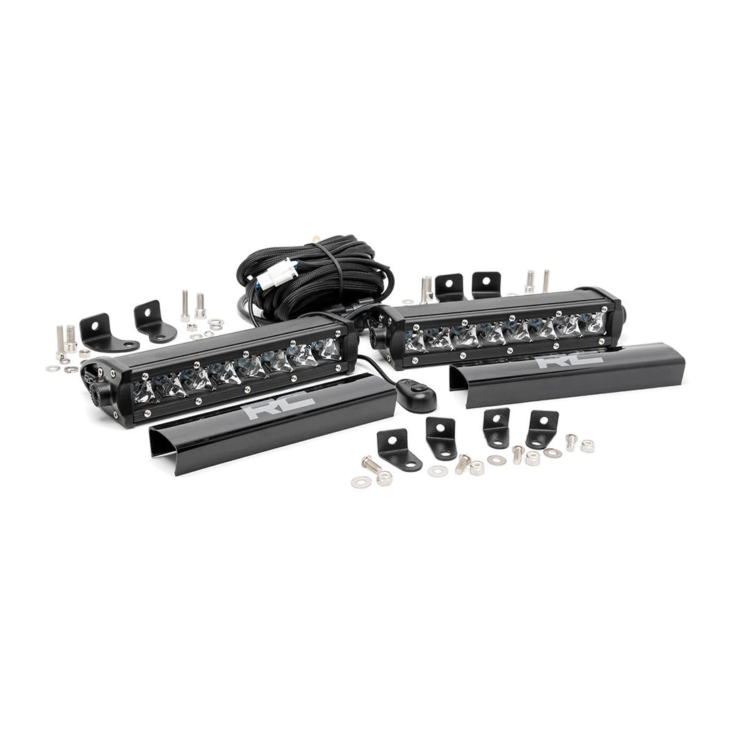8-Inch-Led-Grille-Kit-Chrome-Series-17-19-F-250-Lariat-Rough-Country