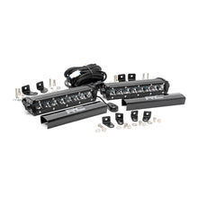 Load image into Gallery viewer, 8-Inch-Led-Grille-Kit-Chrome-Series-17-19-F-250-Lariat-Rough-Country