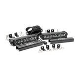 Rough Country 70696 8 Inch LED Grille Kit Chrome Series 17-19 F-250 Lariat