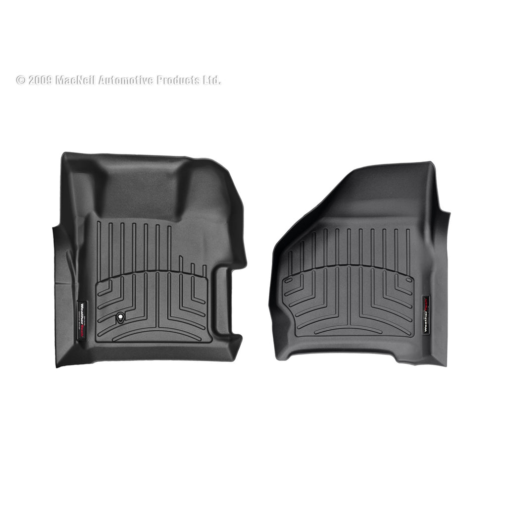 ~(8-Lbs.-30X25x5)~-Black-Front-Floorliner-Ford-F-250F-350F-450F-550-1999---2007-Does-Not-Fit-With-4Wd-Manual-Transfer-Case-On-The-Floor;-Fits-Regular-Cab-Only