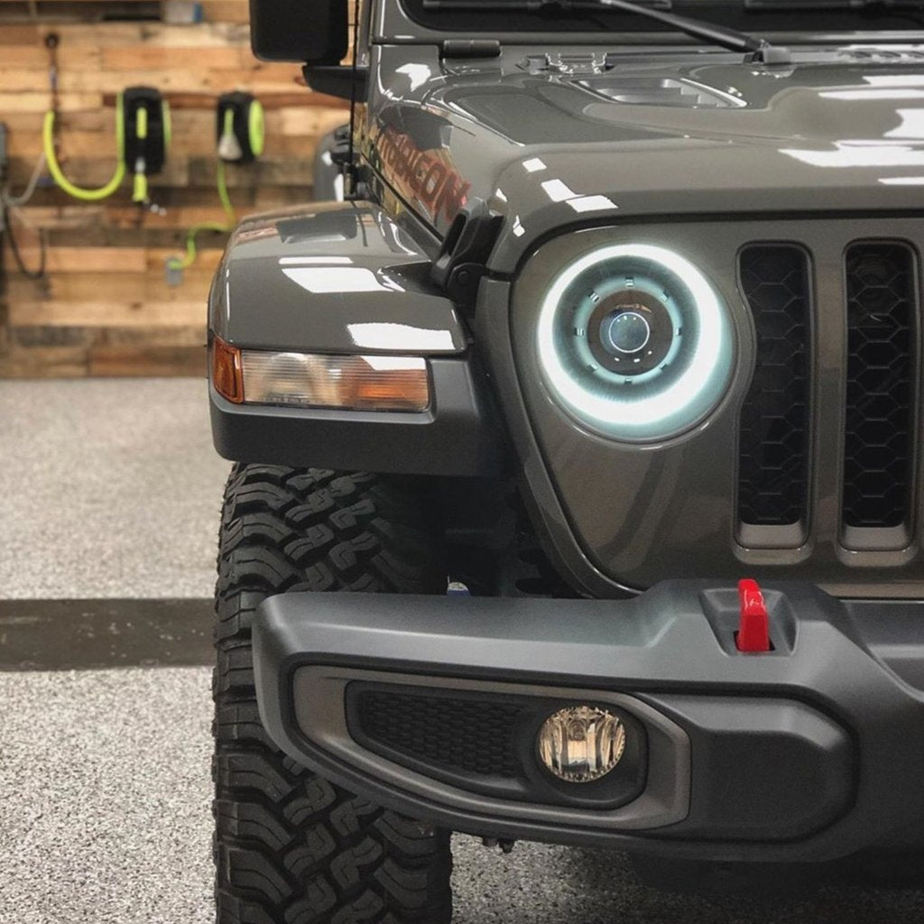 ~(8-Lbs.-20X14x10)~-Oracle-Lighting-Oculus-Bi-Led-Projector-Headlights-For-Jeep-Jl--Jt---Graphite-Metallic