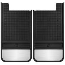 Load image into Gallery viewer, ~(8-Lbs.-23X12x1)~-Muddog-Mud-Flapsrubber-Rear-Mud-Flaps---12In-W-Weightrubberblack