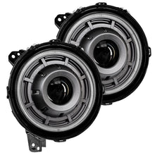 Load image into Gallery viewer, ~(8-Lbs.-20X14x10)~-Oracle-Lighting-Oculus-Bi-Led-Projector-Headlights-For-Jeep-Jl--Jt---Graphite-Metallic