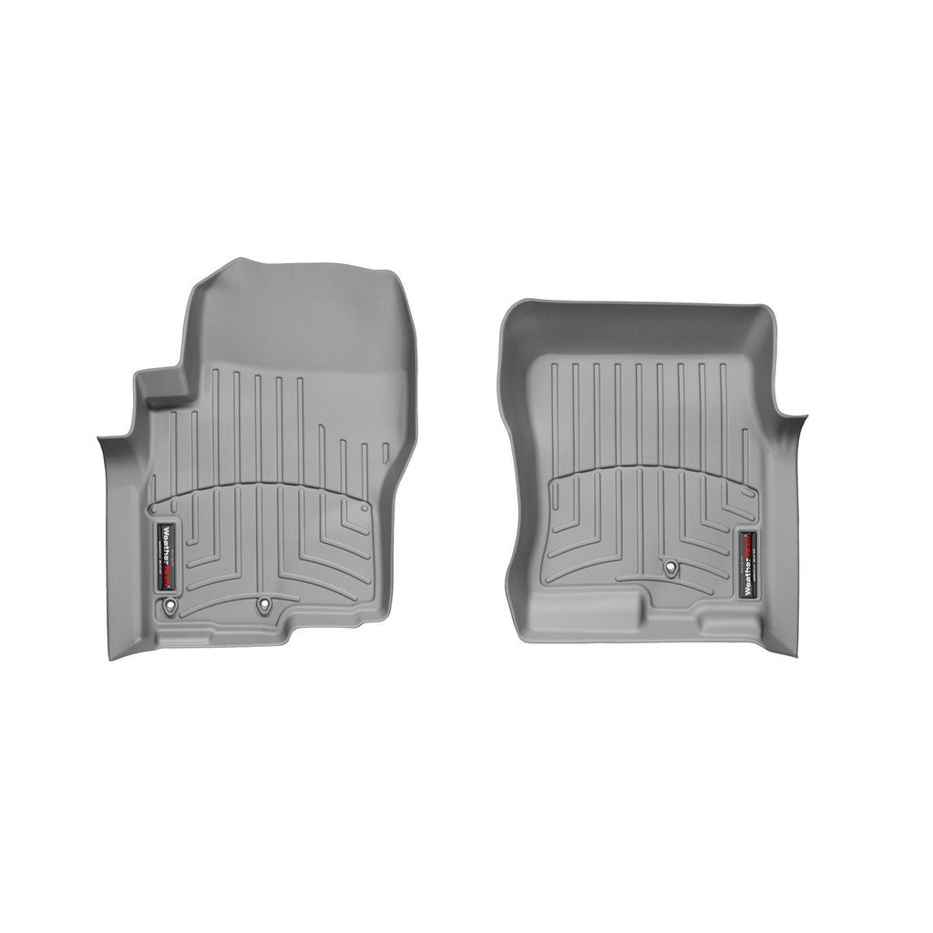 ~(8-Lbs.-30X25x5)~-Grey-Front-Floorliner-Nissan-Frontier-2008-Post-Hole-(NissanInfiniti-Fls)2;
