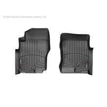 Load image into Gallery viewer, ~(8-Lbs.-30X25x5)~-Black-Front-Floorliner-Nissan-Pathfinder-2008---2012-Designed-For-Vehicles-With-2-Retention-Hooks