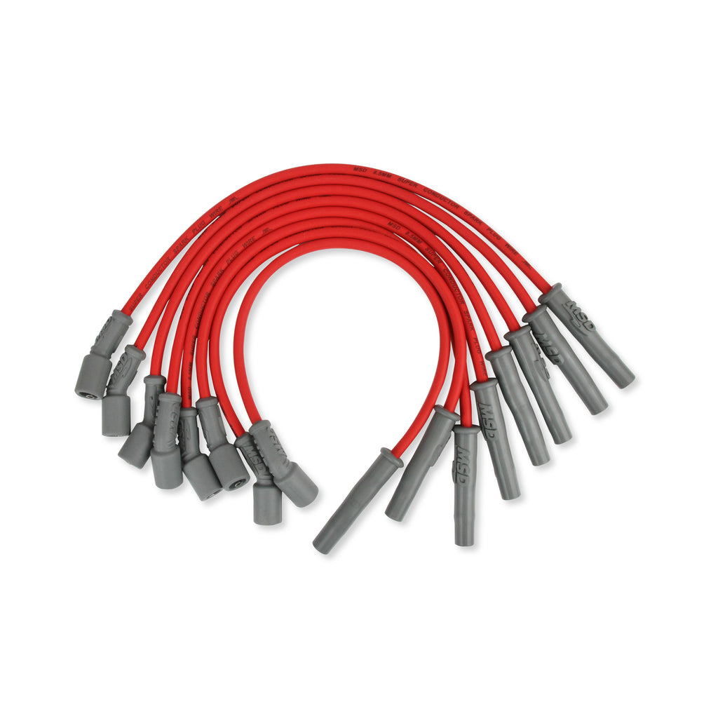 8.5Mm-Plug-Wire-Set-Ford-Raptor-10-15-6.2L-Red