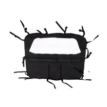 Load image into Gallery viewer, 80-83-Jeep-Cj5--80-86-Cj7--97-06-Wrangler-Tj--87-95--Wrangler-Yj-Windbreaker-Black-Vinyl