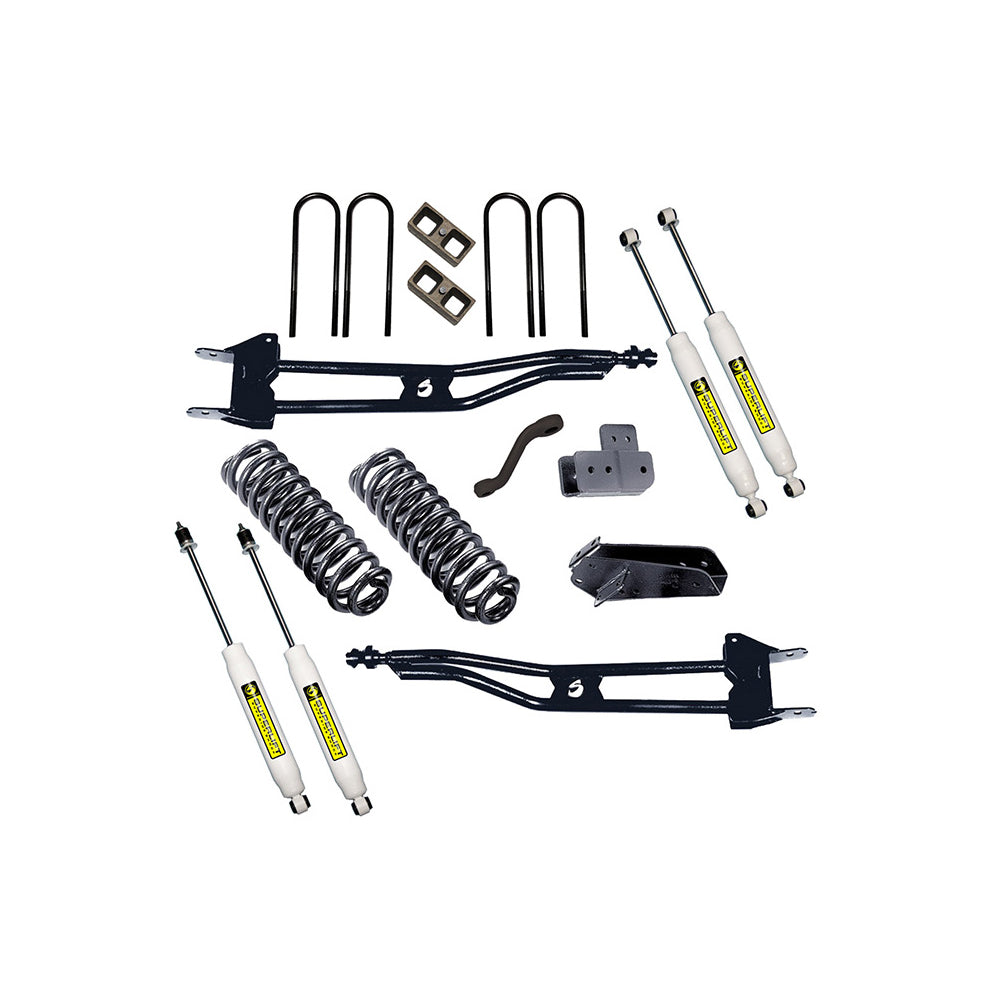 80-96-Ford-Bronco-4Wd-4In-Lift-Kit-Superunner-Radius-Arm-Kit-W--Shocks