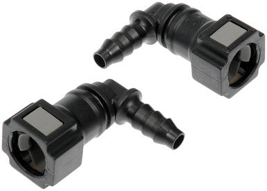 Dorman - OE Solutions 800-186 Quick Connector 5/16 In.S To 6mm Nylon 90