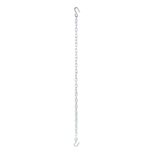 Load image into Gallery viewer, CURT 80011 48" Safety Chain with 2 S-Hooks (2,000 lbs, Clear Zinc, Packaged)