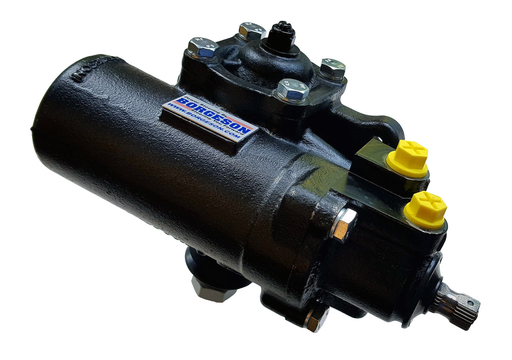 Borgeson 800132 Borgeson Street & Performance Quick Ratio C10  Power Steering Box. 12.7:1 Ratio. for Select Chevrolet C10, Chevrolet C10 Pickup, Chevrolet C10 Suburban, Chevrolet C15, Chevrolet C20, Chevrolet C20 Pickup, Chevrolet C20 Suburban, Chevrolet