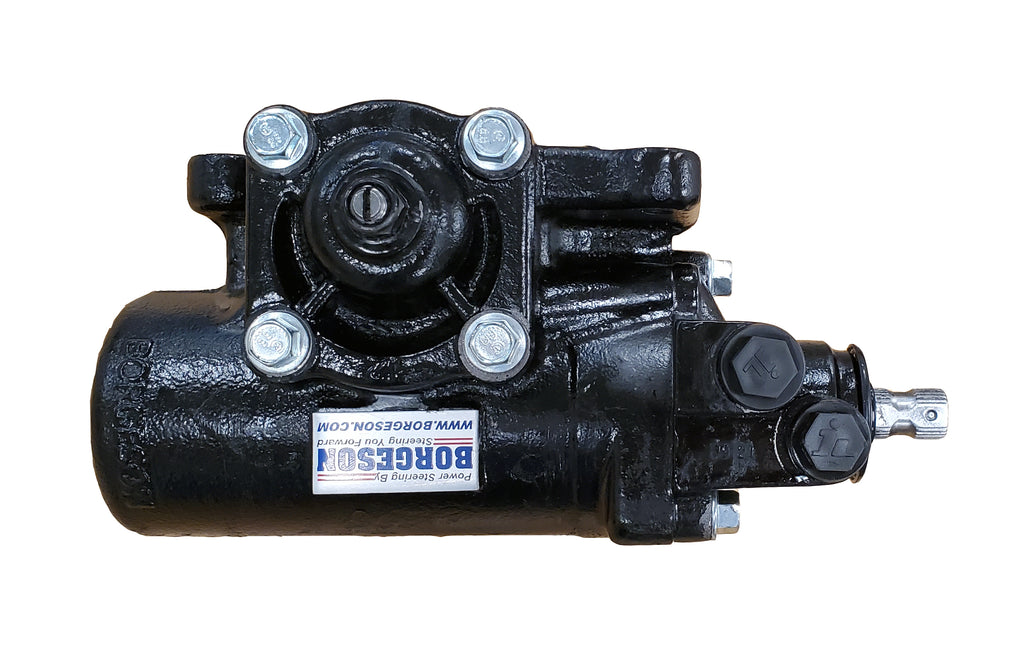 Borgeson 800133 Borgeson Street & Performance Quick Ratio K10 Power Steering Box. 12.7:1 Ratio. for Select Chevrolet Blazer, Chevrolet K10, Chevrolet K10 Pickup, Chevrolet K10 Suburban, Chevrolet K20, Chevrolet K20 Pickup, Chevrolet K20 Suburban,
