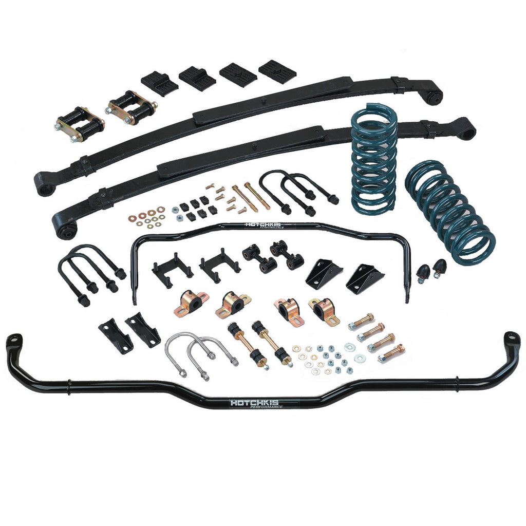 Hotchkis Performance 80013 1968-1974 GM X-Body TVS Suspension System w/ Small Block Chevy Nova Ventura for Select Buick Apollo, Chevrolet Chevy II, Chevrolet Nova, Oldsmobile Omega, Pontiac Ventura