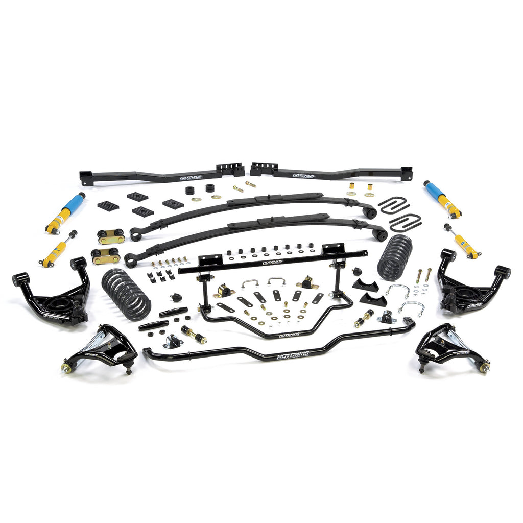 Hotchkis Performance 80014-2 1967-1969 GM F-Body TVS Stage 2 Suspension System w/ Big Block Camaro Firebird for Select Buick Apollo, Chevrolet Camaro, Chevrolet Chevy II, Chevrolet Nova, Oldsmobile Omega, Pontiac Firebird, Pontiac Ventura