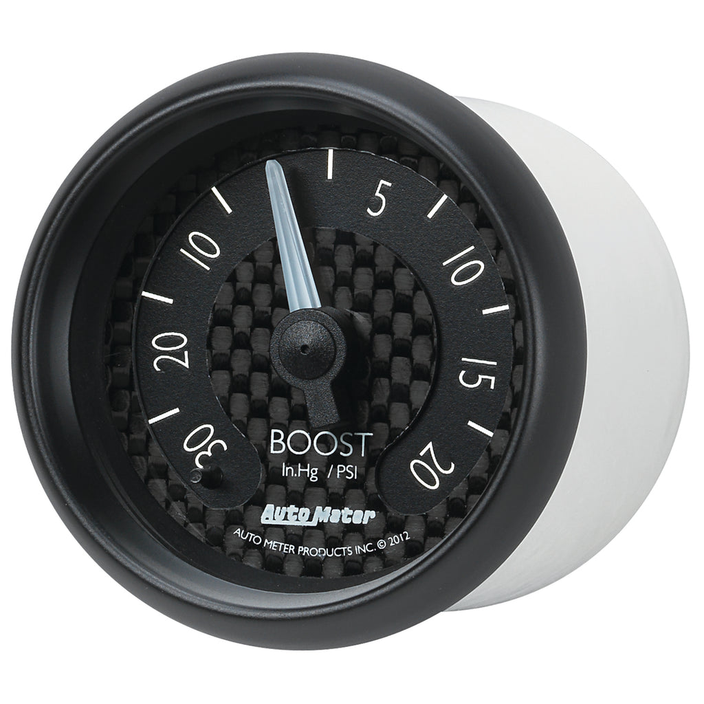 AutoMeter 8001 GAUGE, VAC/BOOST, 2 1/16", 30INHG-20PSI, MECHANICAL, GT