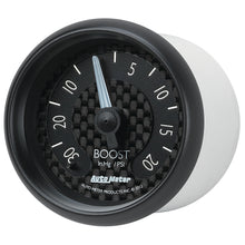 Load image into Gallery viewer, AutoMeter 8001 GAUGE, VAC/BOOST, 2 1/16", 30INHG-20PSI, MECHANICAL, GT