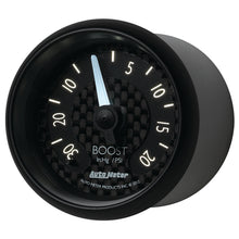 Load image into Gallery viewer, AutoMeter 8001 GAUGE, VAC/BOOST, 2 1/16", 30INHG-20PSI, MECHANICAL, GT