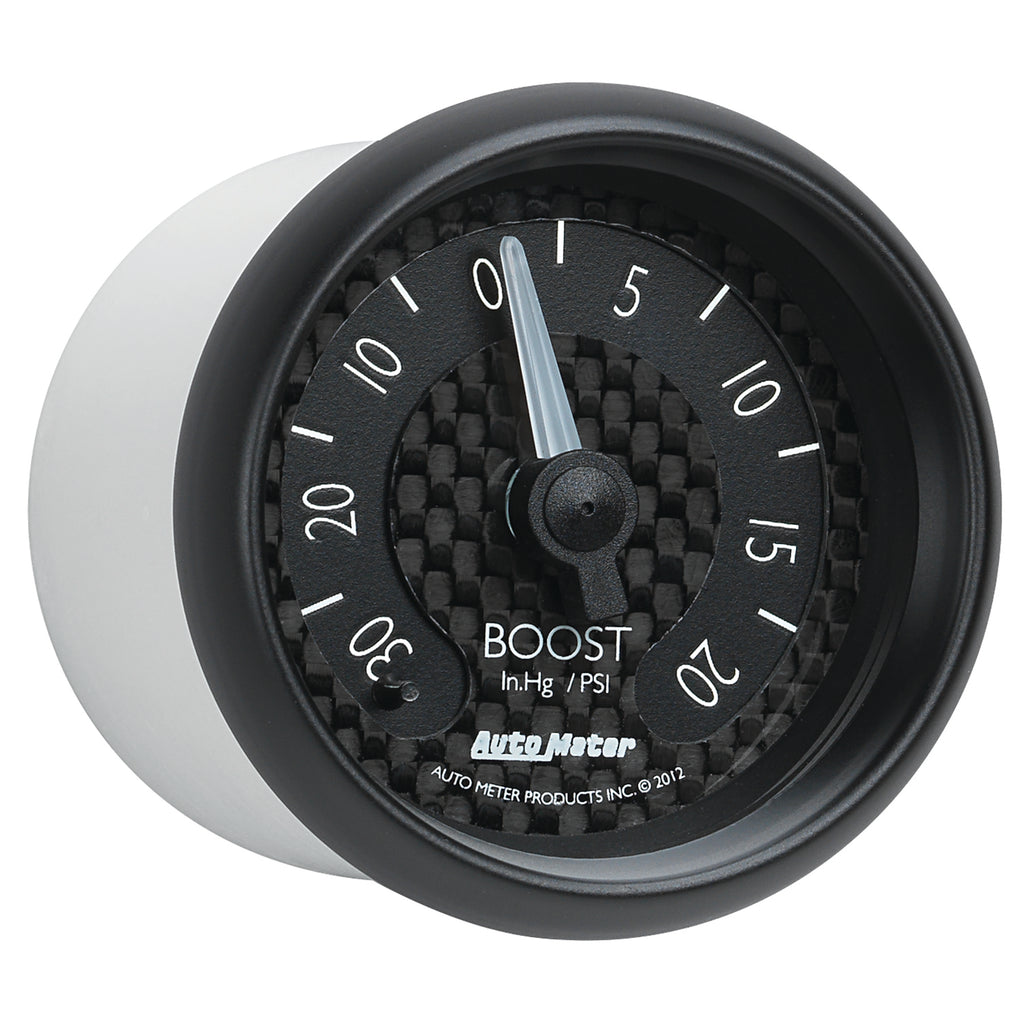 AutoMeter 8001 GAUGE, VAC/BOOST, 2 1/16", 30INHG-20PSI, MECHANICAL, GT