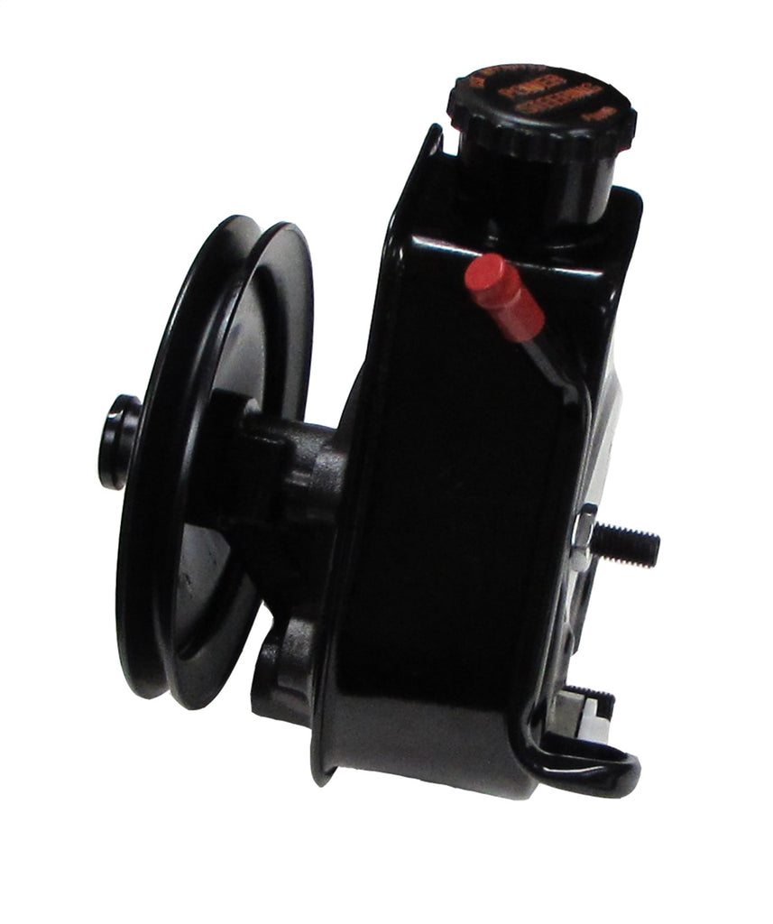 Borgeson 800322 Saginaw Self Contained pump. Powder coated black. With top return tube.