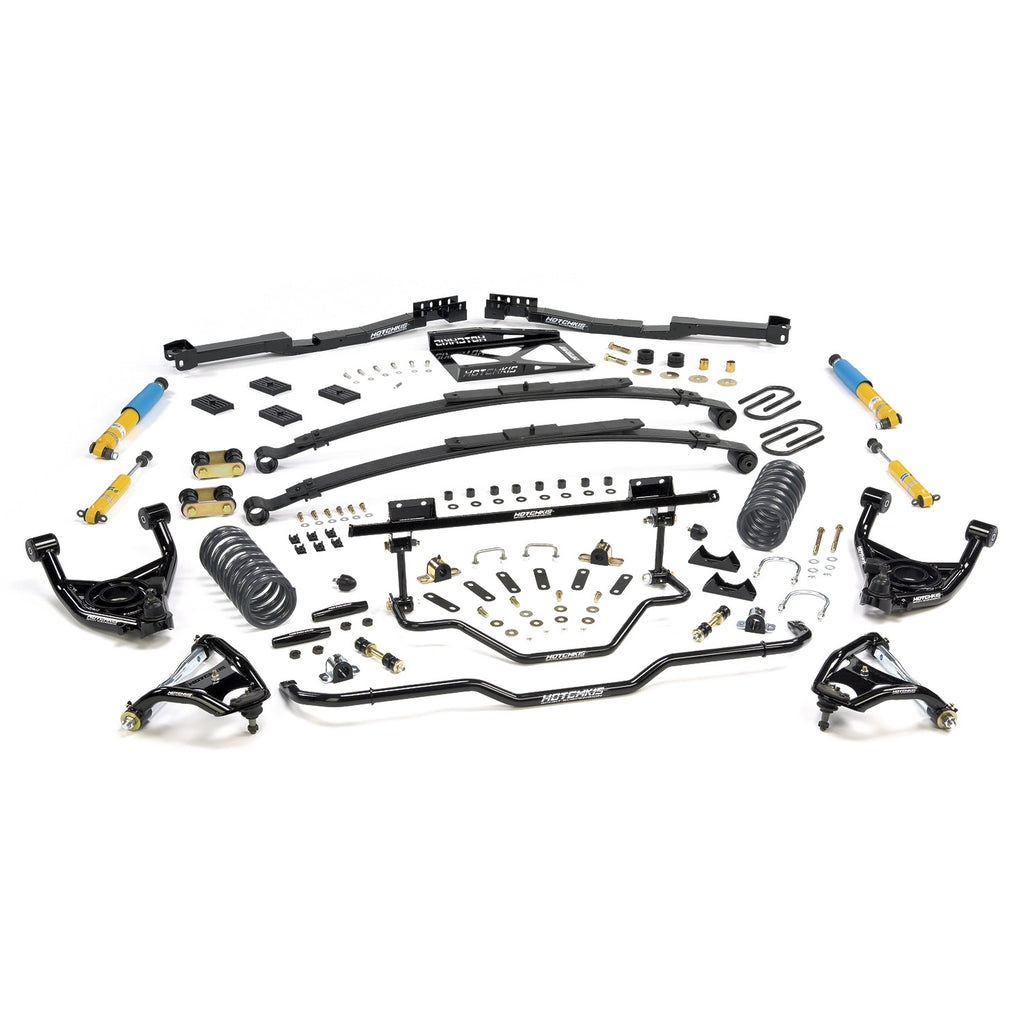 Hotchkis Performance 80035-2CV 1967-1969 GM F-Body TVS Stage 2 Suspension System Conv. w/ Small Block 3" Drop for Select Buick Apollo, Chevrolet Camaro, Chevrolet Chevy II, Chevrolet Nova, Oldsmobile Omega, Pontiac Firebird, Pontiac Ventura
