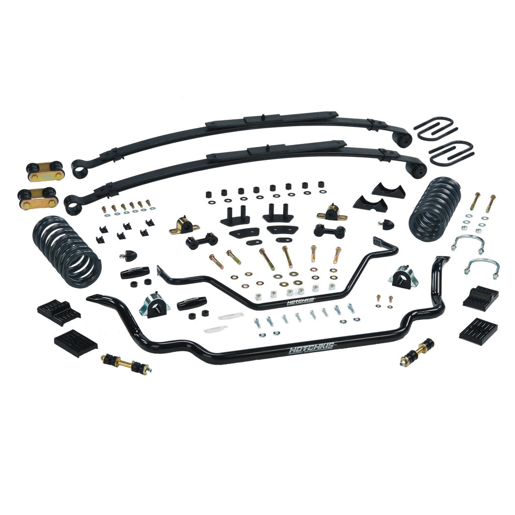 Hotchkis Performance 80035 1967-1969 GM F-Body TVS Suspension System w/ Small Block 3" Drop Camaro for Select Buick Apollo, Chevrolet Camaro, Chevrolet Chevy II, Chevrolet Nova, Oldsmobile Omega, Pontiac Firebird, Pontiac Ventura