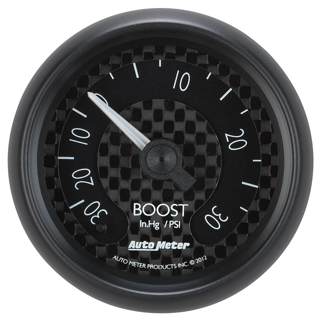 AutoMeter 8003 GAUGE, VAC/BOOST, 2 1/16", 30INHG-30PSI, MECHANICAL, GT