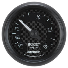 Load image into Gallery viewer, AutoMeter 8003 GAUGE, VAC/BOOST, 2 1/16", 30INHG-30PSI, MECHANICAL, GT