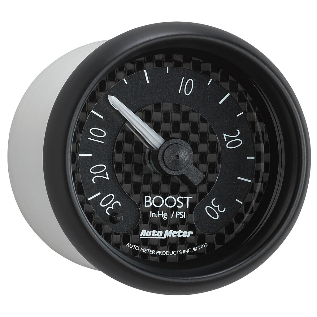 AutoMeter 8003 GAUGE, VAC/BOOST, 2 1/16", 30INHG-30PSI, MECHANICAL, GT