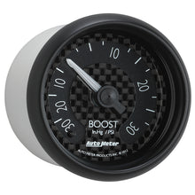Load image into Gallery viewer, AutoMeter 8003 GAUGE, VAC/BOOST, 2 1/16", 30INHG-30PSI, MECHANICAL, GT