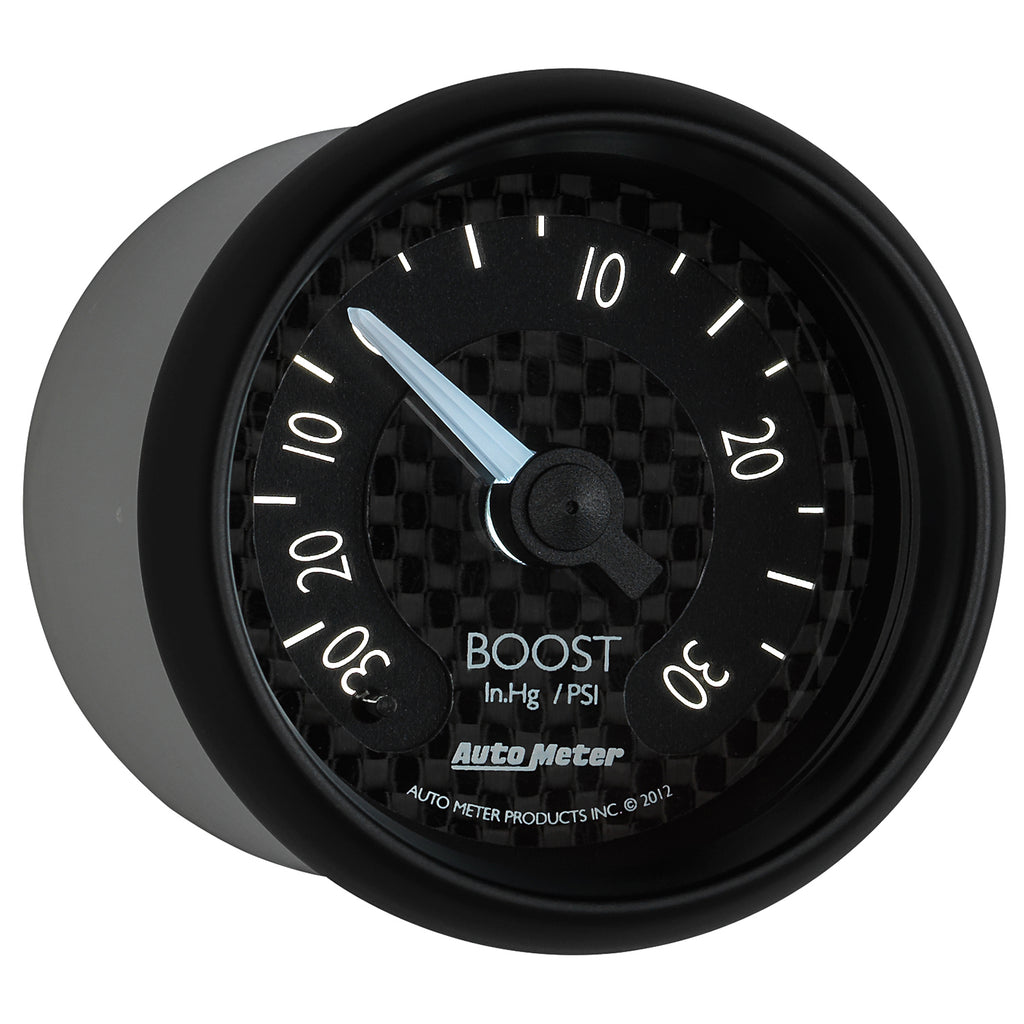 AutoMeter 8003 GAUGE, VAC/BOOST, 2 1/16", 30INHG-30PSI, MECHANICAL, GT