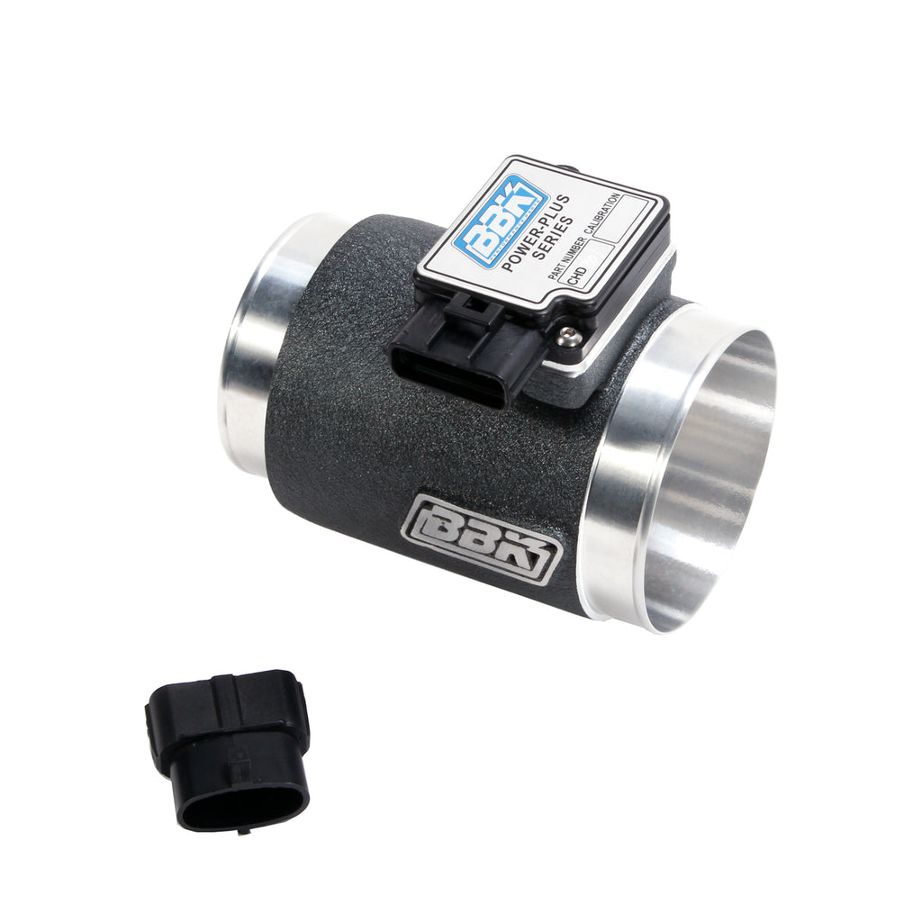 BBK Performance Parts 8003 1986-1993 MUSTANG 5.0 76MM MASS AIR METER 24LB FAB for Select Ford Mustang