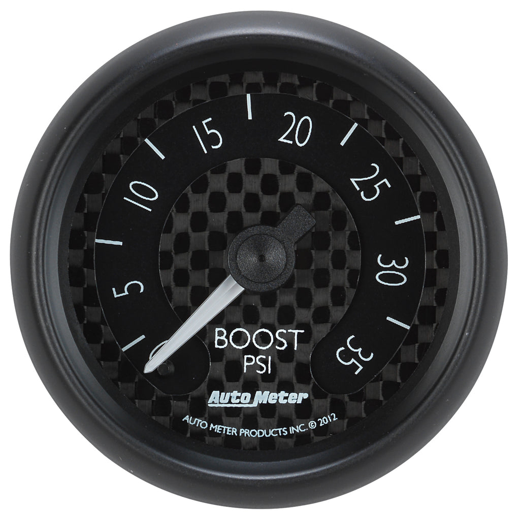 AutoMeter 8004 GAUGE, BOOST, 2 1/16", 35PSI, MECHANICAL, GT