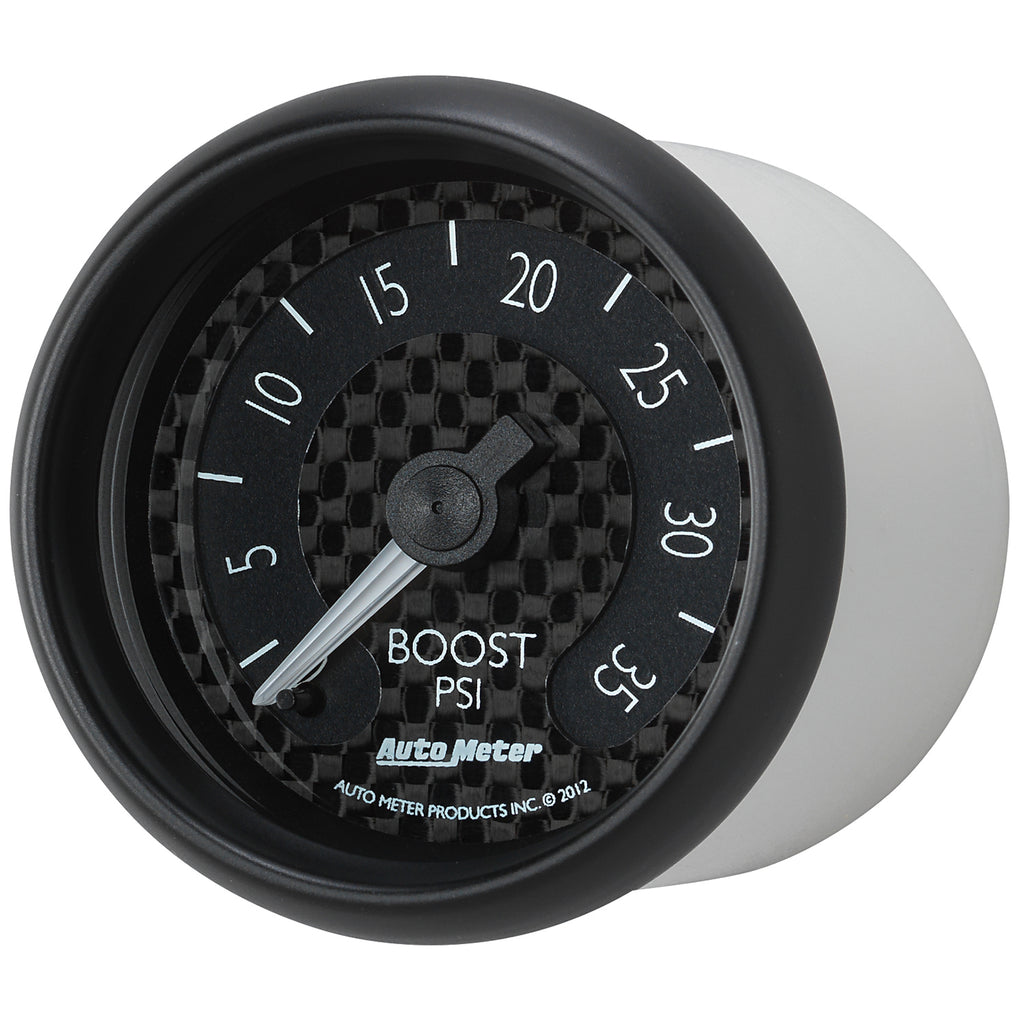 AutoMeter 8004 GAUGE, BOOST, 2 1/16", 35PSI, MECHANICAL, GT
