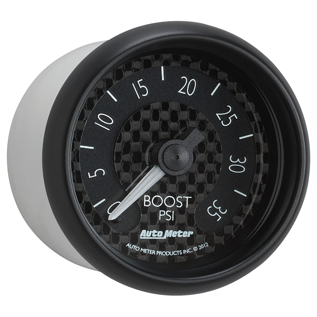 AutoMeter 8004 GAUGE, BOOST, 2 1/16", 35PSI, MECHANICAL, GT