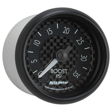 Load image into Gallery viewer, AutoMeter 8004 GAUGE, BOOST, 2 1/16", 35PSI, MECHANICAL, GT