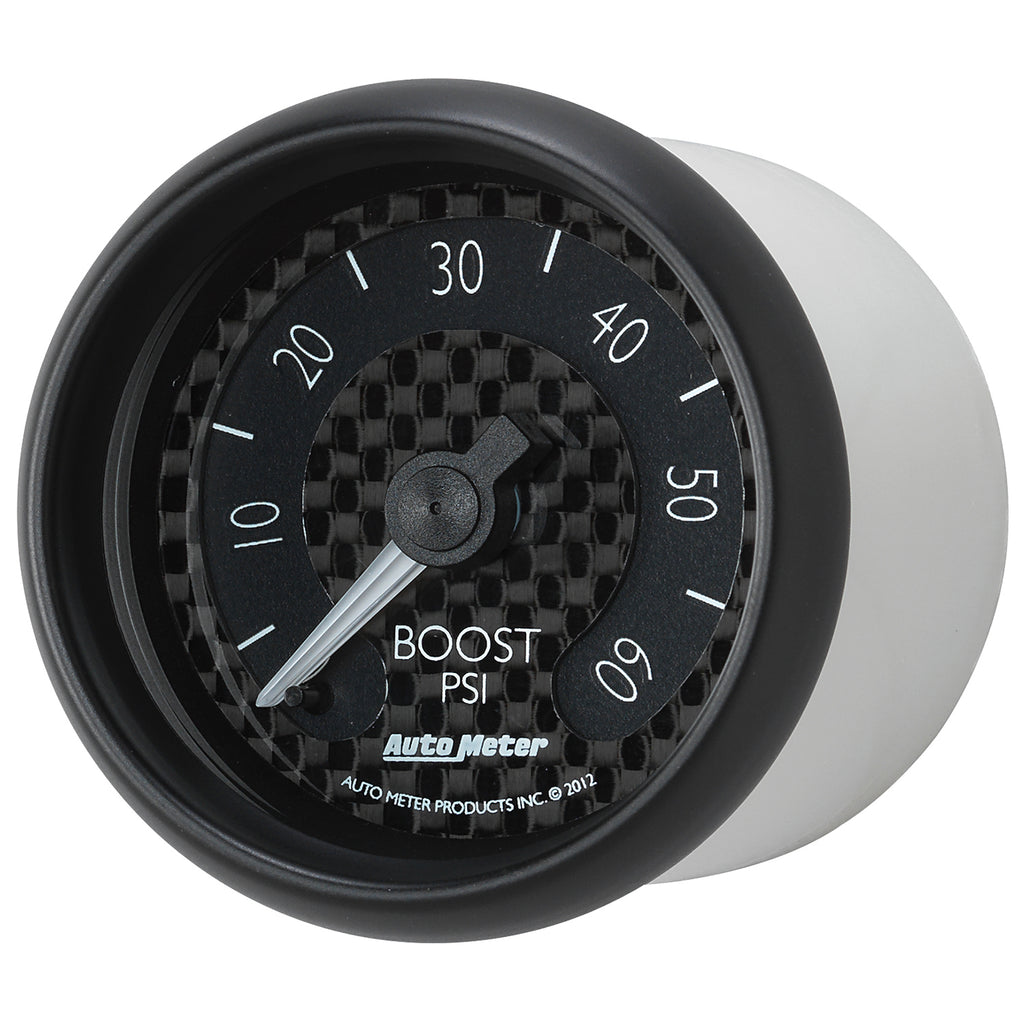 AutoMeter 8005 GAUGE, BOOST, 2 1/16", 60PSI, MECHANICAL, GT