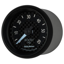 Load image into Gallery viewer, AutoMeter 8005 GAUGE, BOOST, 2 1/16", 60PSI, MECHANICAL, GT