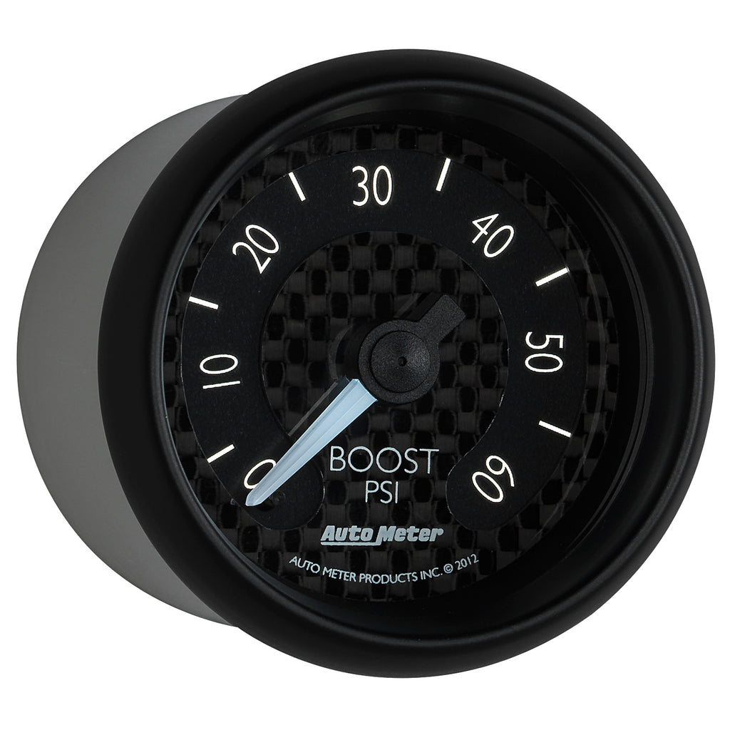 AutoMeter 8005 GAUGE, BOOST, 2 1/16", 60PSI, MECHANICAL, GT