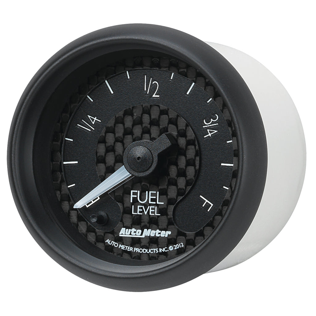 AutoMeter 8010 GAUGE, FUEL LEVEL, 2 1/16", PROGRAMMABLE, GT