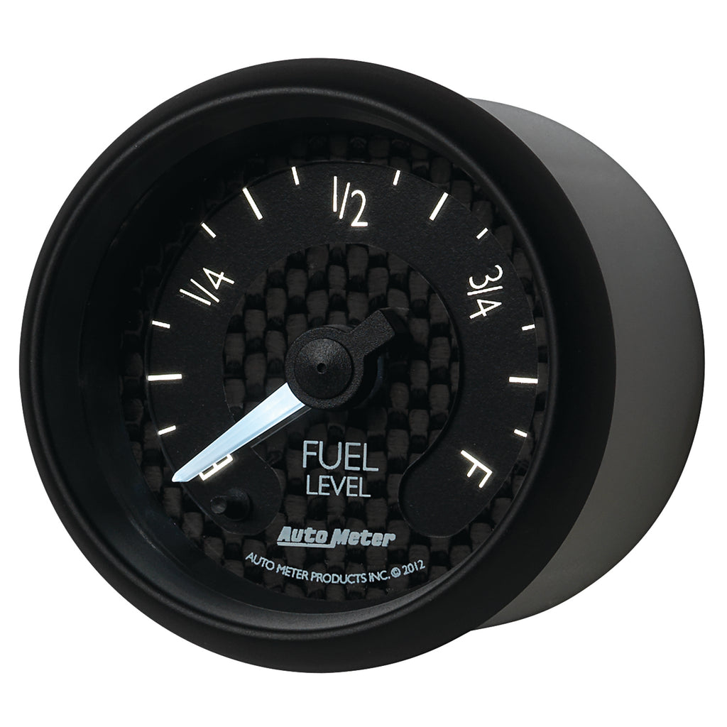 AutoMeter 8010 GAUGE, FUEL LEVEL, 2 1/16", PROGRAMMABLE, GT