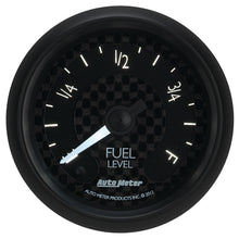 Load image into Gallery viewer, AutoMeter 8010 GAUGE, FUEL LEVEL, 2 1/16", PROGRAMMABLE, GT